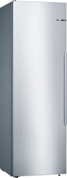 Bosch KSV36AIDP - Serie 6, Freistehender Kühlschrank, Gebürsteter Stahl AntiFingerprint, Silber, ca. 60 x 186 cm